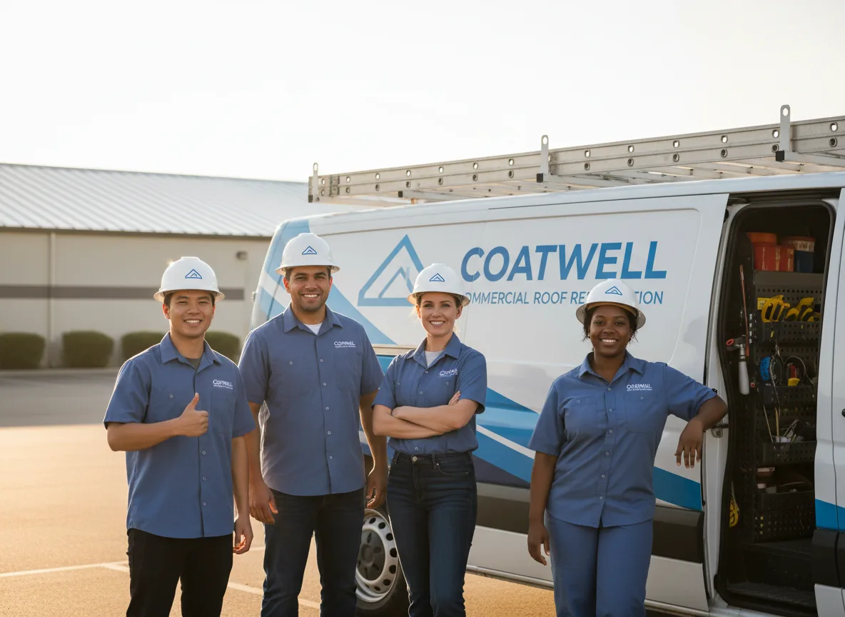 Commercial roof coating company in Carrier, OK